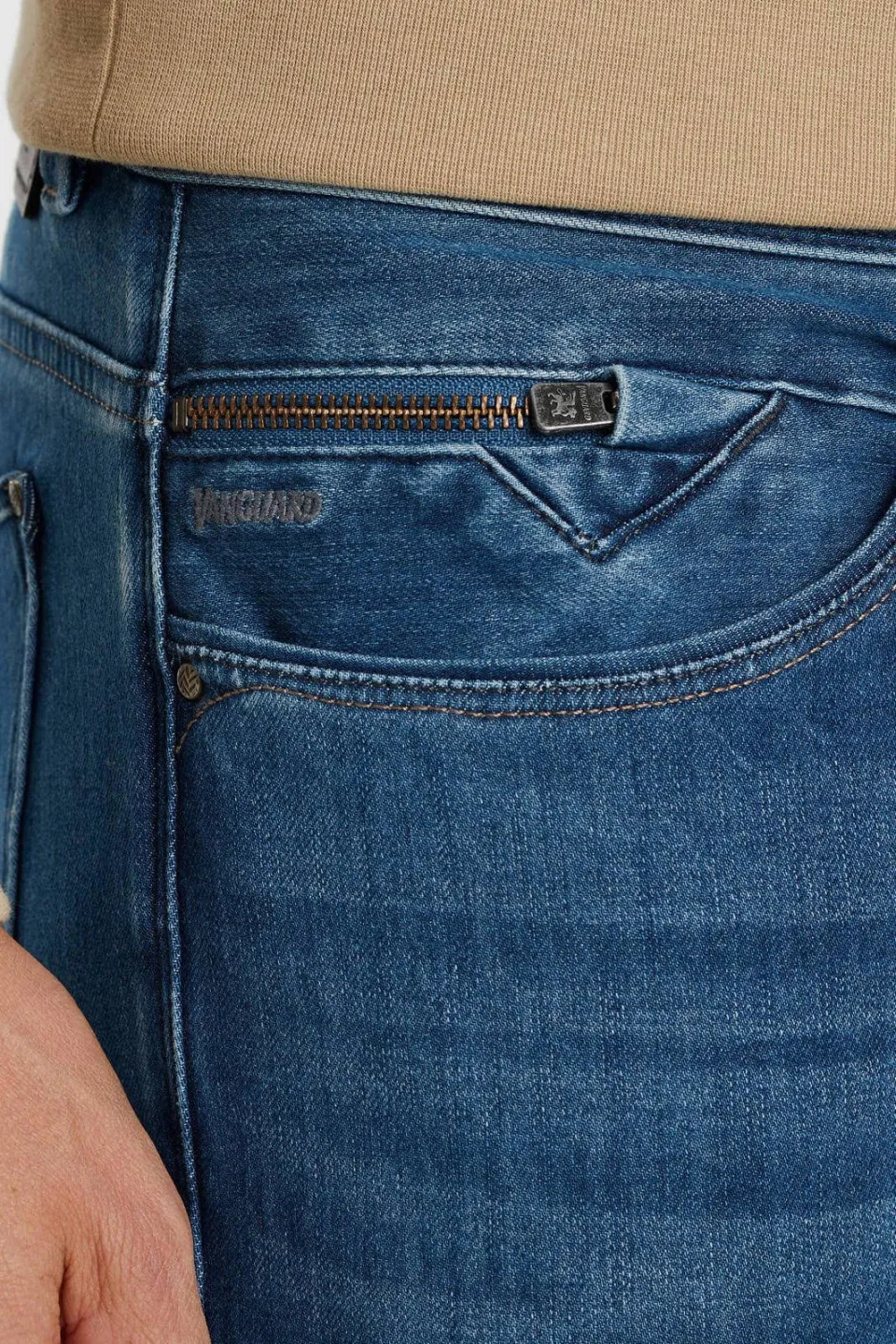 Vanguard slim fit jeans V850 RIDER used fresh wash, foto 6