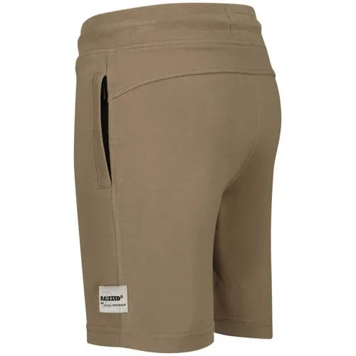 Raizzed relaxed regular waist casual short zand met textuur, foto 2