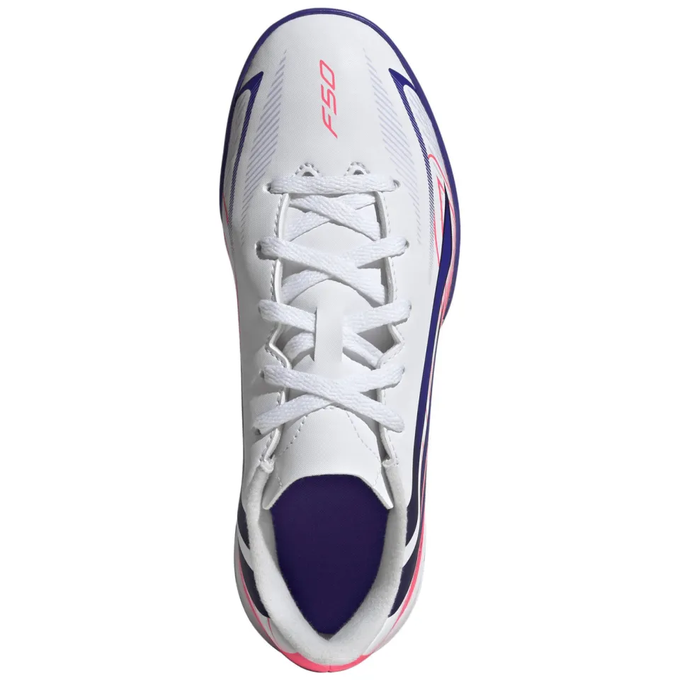 Adidas Performance F50 Hyperfast Club junior voetbalschoenen - roze/paars, foto 3
