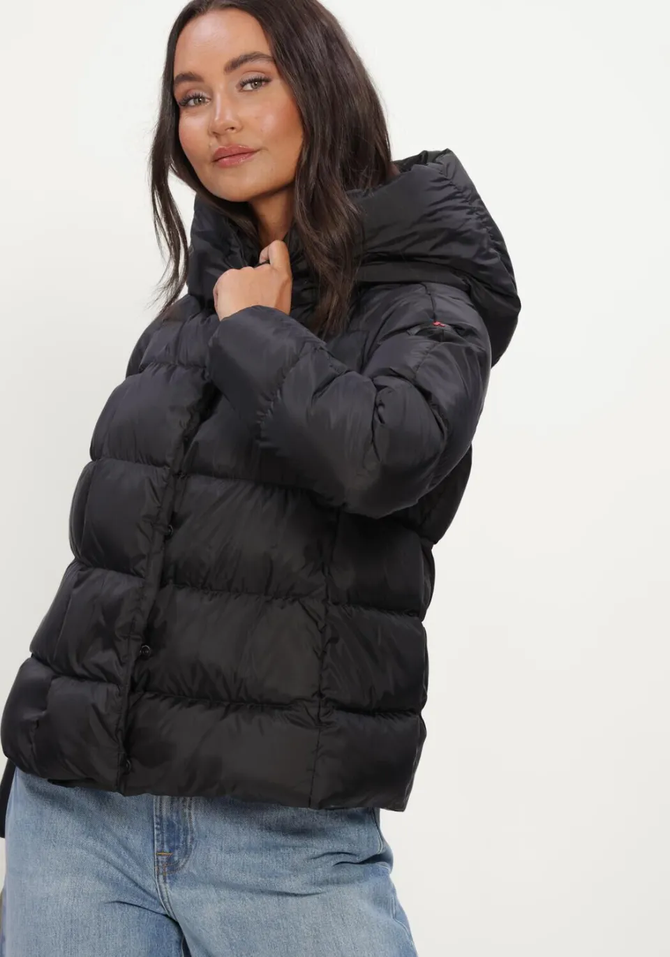 Peuterey Dames Jassen Tucano Mqn 02 - Zwart, foto 4