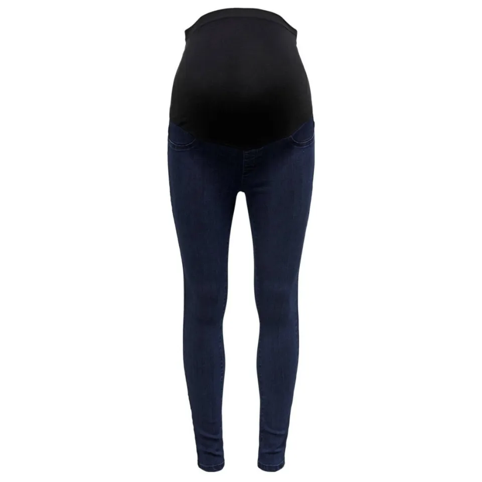 Only MATERNITY skinny jegging OLMRAIN dark blue denim, foto 2