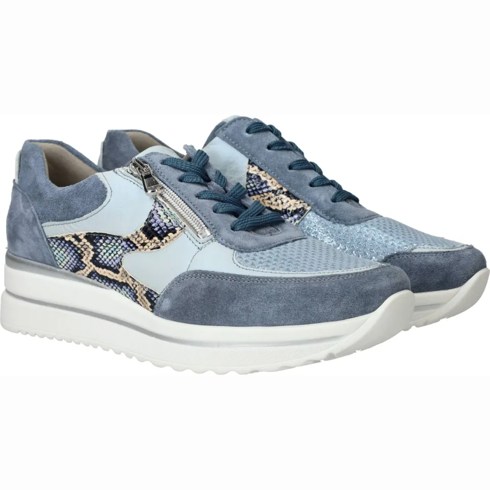 Waldläufer Luana sneaker blauw, foto 3