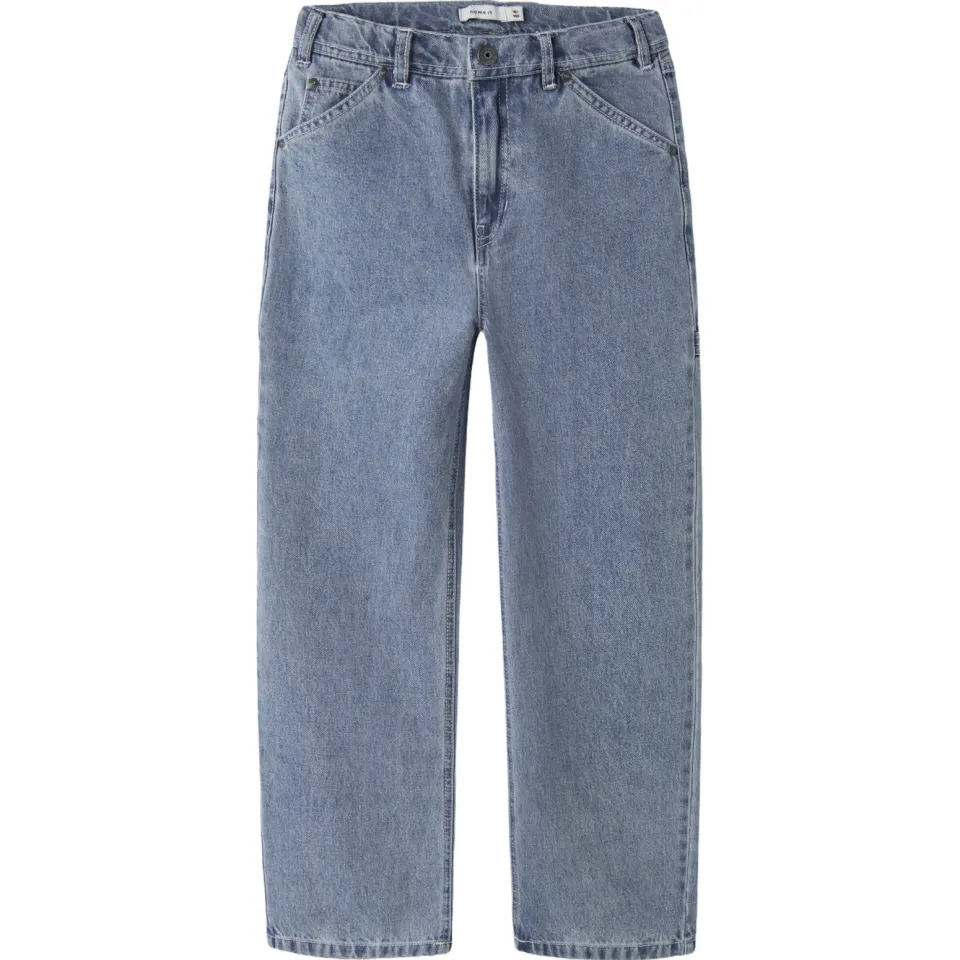 NAME IT KIDS straight leg jeans NKMRYAN medium blue denim, foto 2
