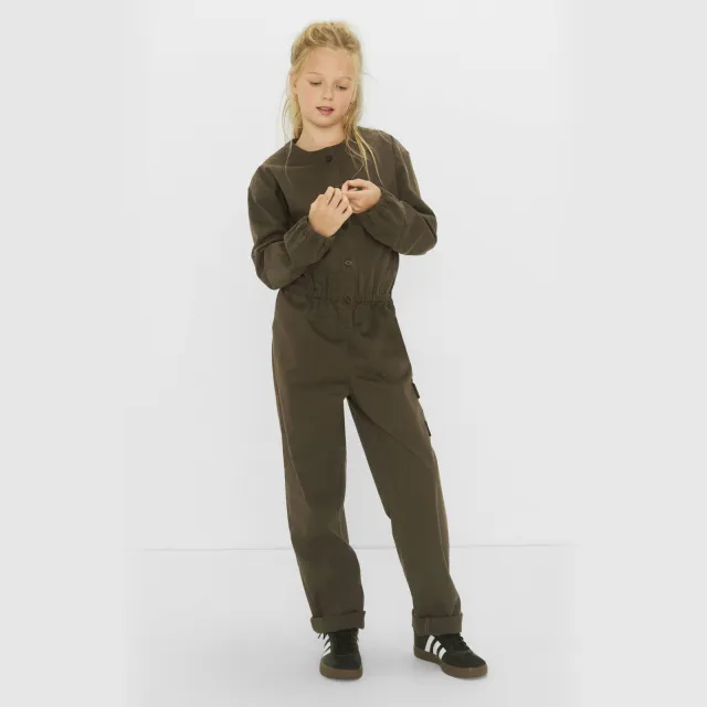 Me & My Monkey boilersuit Roxanne groen, foto 2