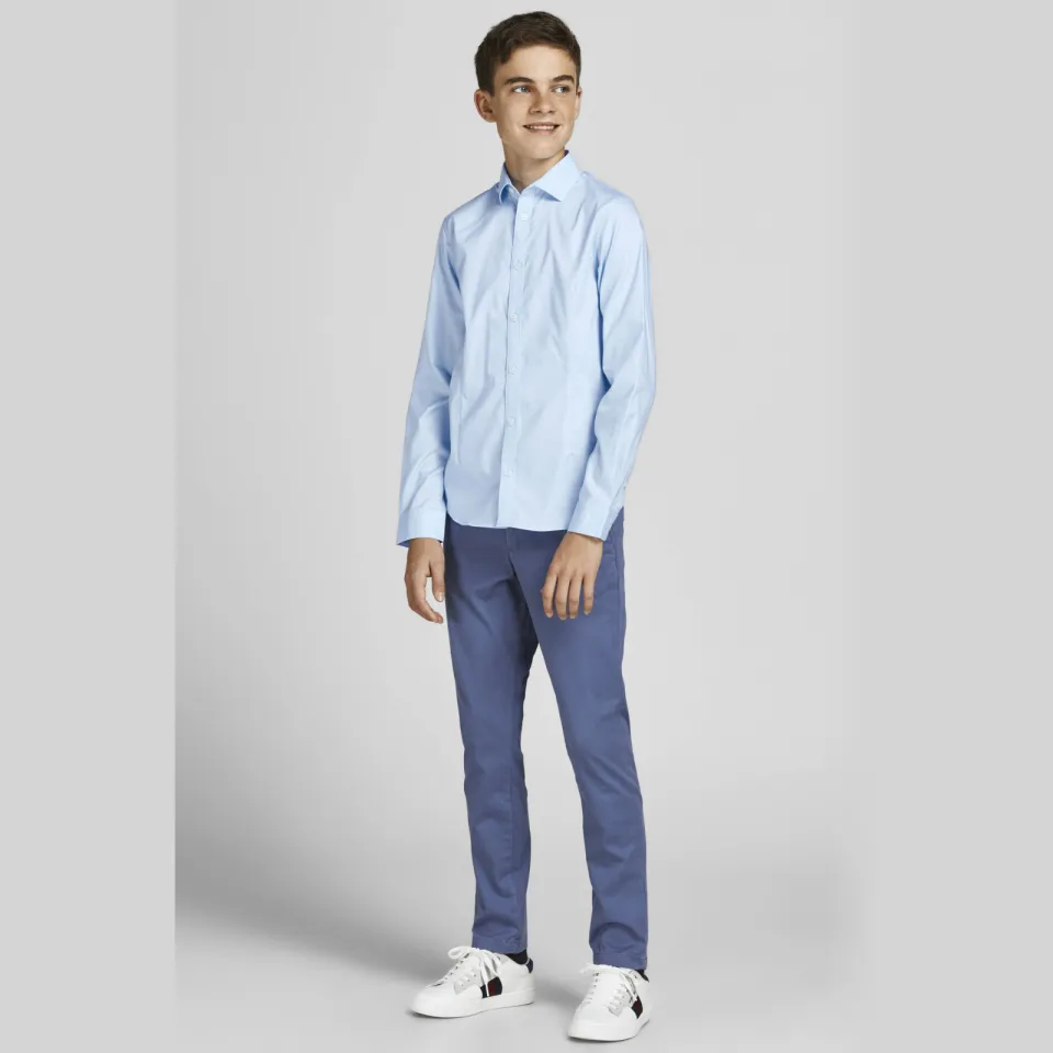 Jack & Jones JUNIOR overhemd JPRPARMA lichtblauw, foto 3