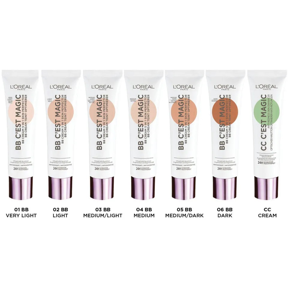 L'oréal Magic BB dagcrème en make-up medium light, foto 5