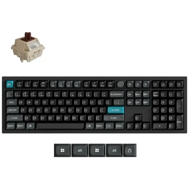 Keychron Q6 Ultra 8K mechanisch toetsenbord zwart