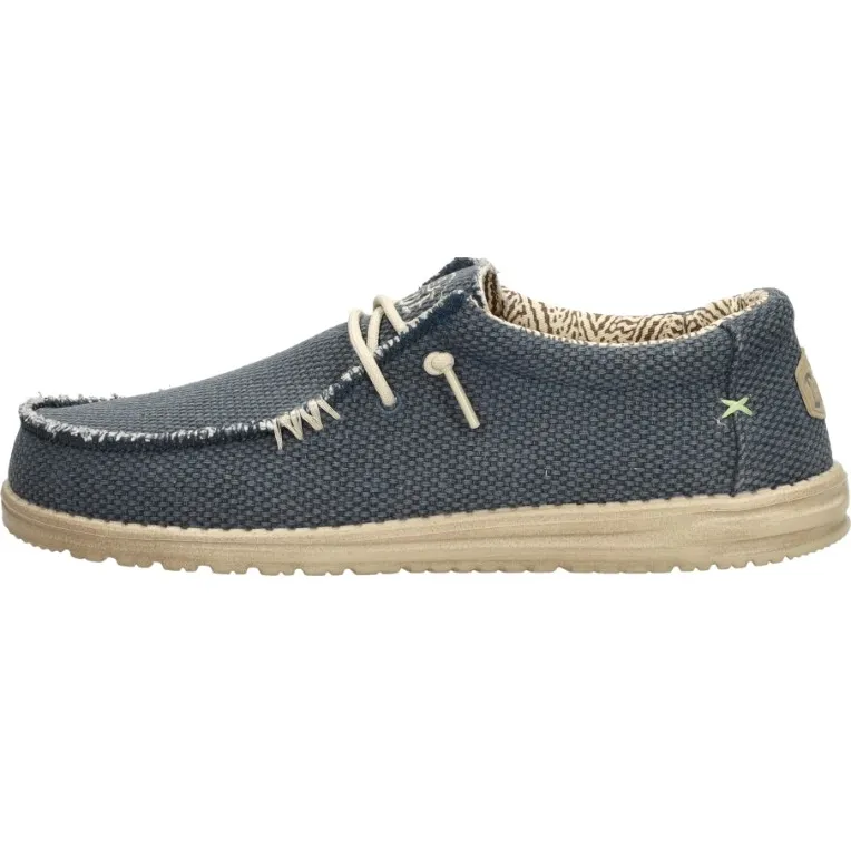 HeyDude Hey Dude Wally Braided instappers blauw, foto 2