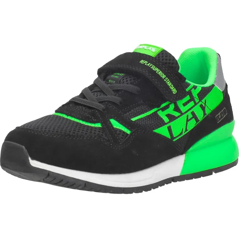 Replay Shoot JR sneakers zwart, foto 3