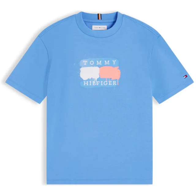 Tommy Hilfiger t-shirt met logo blauw, foto 2