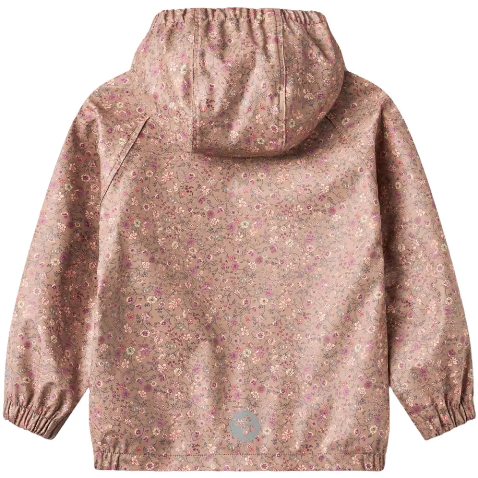 Wheat gebloemde regenjas beige/roze, foto 3