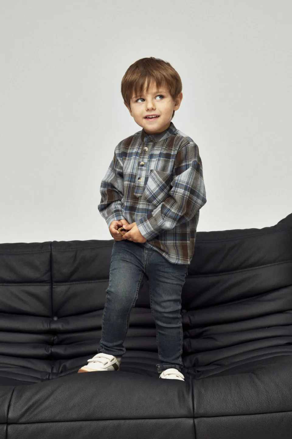 NAME IT MINI slim fit jeans vintage dark blue denim