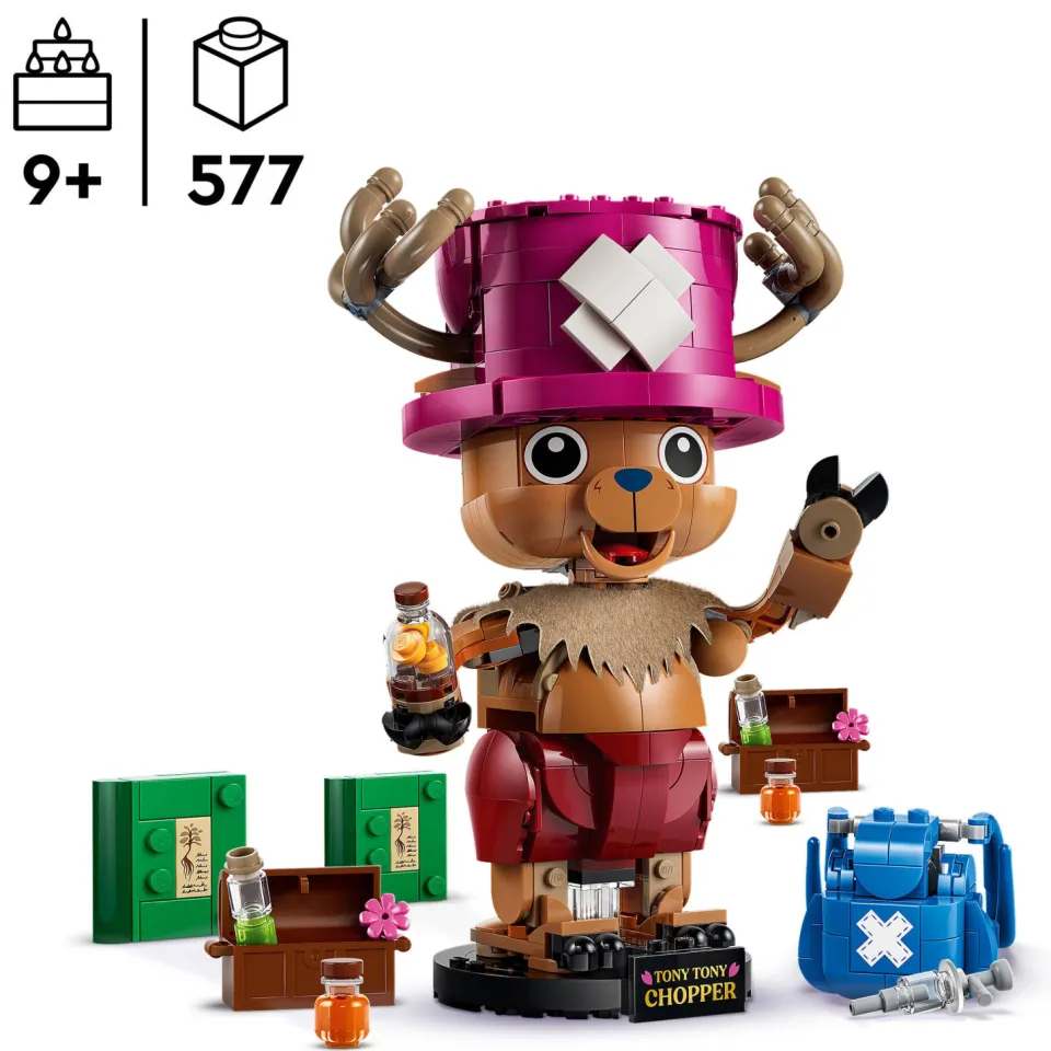 Lego One Piece Tony Tony Chopper ONE PIECE Merch 75643, foto 4