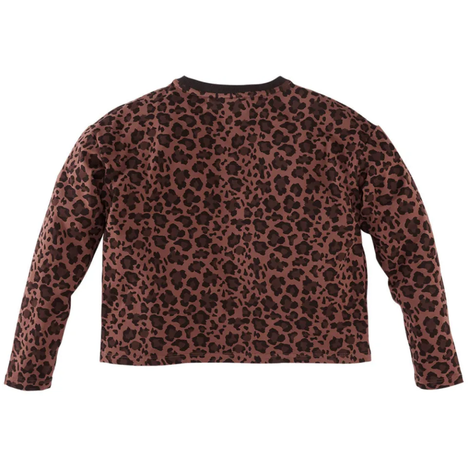Z8 Doris longsleeve met panterprint bruin, foto 3