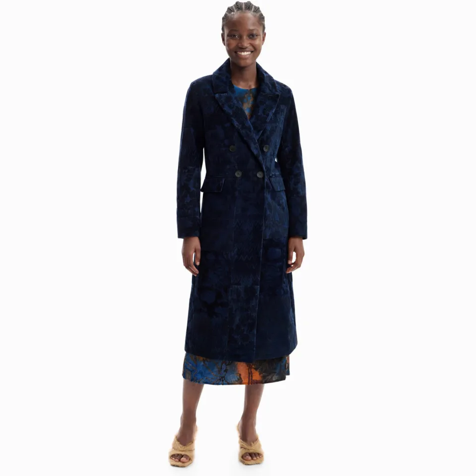 Desigual Malvia manteljas blauw
