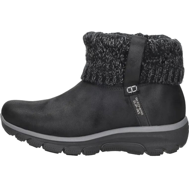 Skechers Easy Going Cozy Weather 2 enkellaarsjes zwart, foto 2
