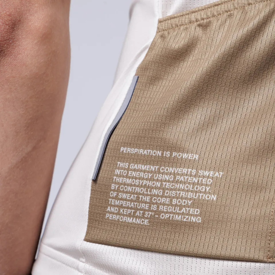 X-Bionic fietsshirt met korte mouwen Corefusion Ride beige, foto 6