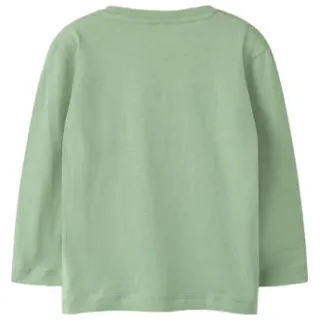 NAME IT longsleeve met print groen, foto 2