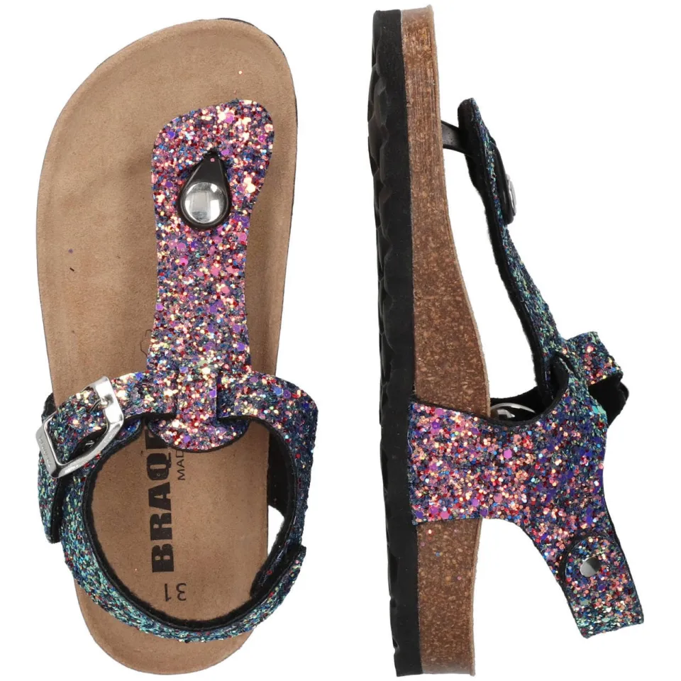 Braqeez sandalen multi/glitters, foto 5