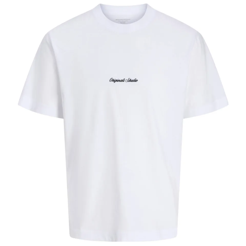 Jack & Jones Junior t-shirt wit met tekstprint, foto 2