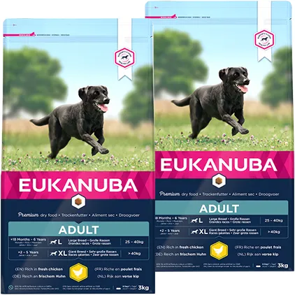 Eukanuba Life Care Dog Adult Large hondenvoer droog kip, foto 2