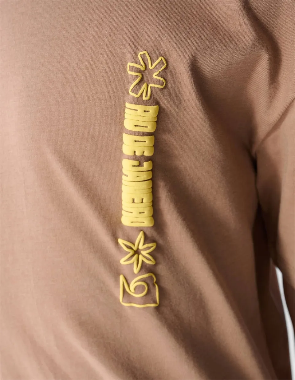 Shoeby T-shirt met backprint lichtbruin, foto 7