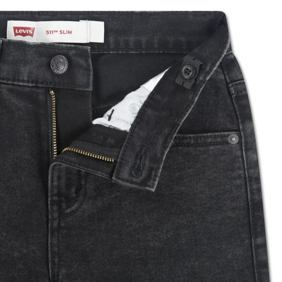 Levi's jeansshort zwart, foto 5