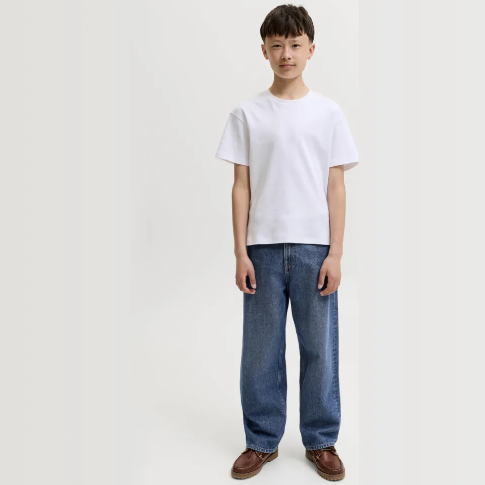 Jack & Jones JUNIOR loose fit jeans - blue denim