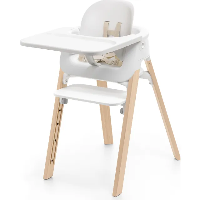 Stokke Steps meegroeistoel bundel wit