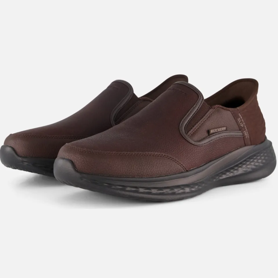 Skechers Slade Slip-ins instappers bruin, foto 2