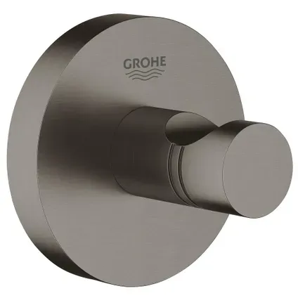 Grohe Haak Essentials Geborsteld Donkergrijs/hard Graphite Donker Grijs