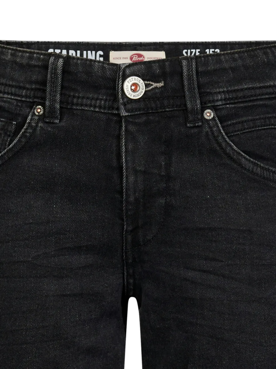 Petrol Industries straight leg jeans black denim, foto 2