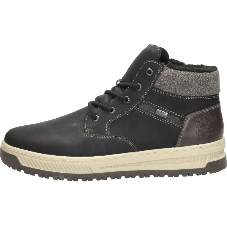 Rieker veterboots zwart, foto 3