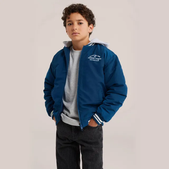 WE Fashion bomberjack donkerblauw