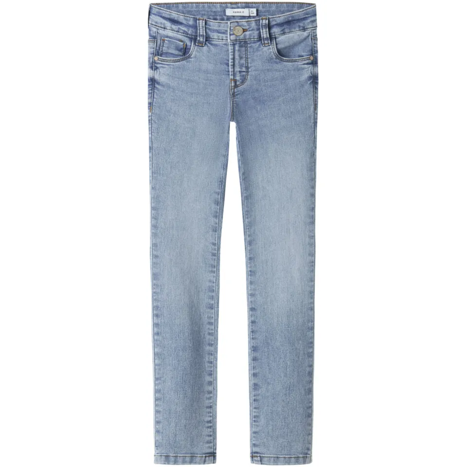 NAME IT KIDS skinny jeans medium blue denim, foto 3