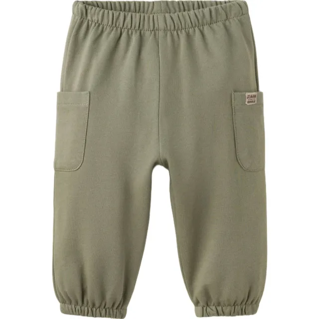 Mango Kids cargobroek groen