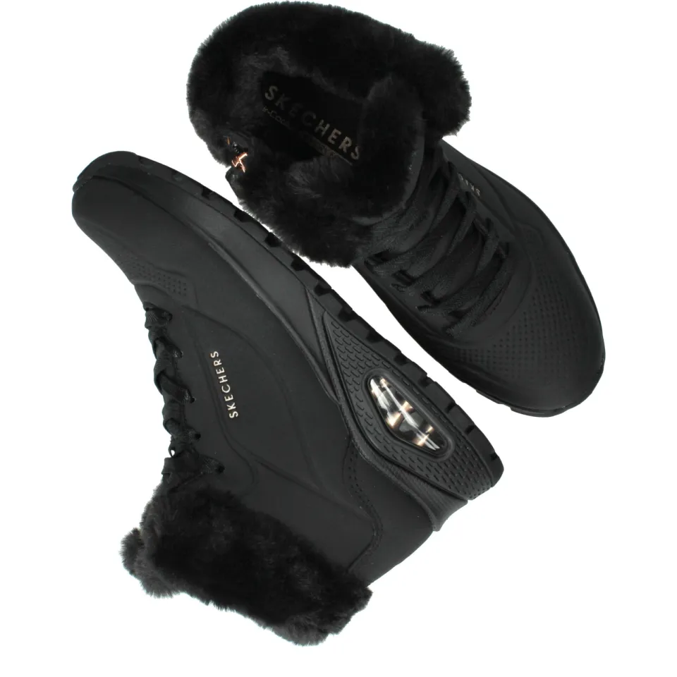 Skechers Uno Rugged veterboots zwart, foto 4