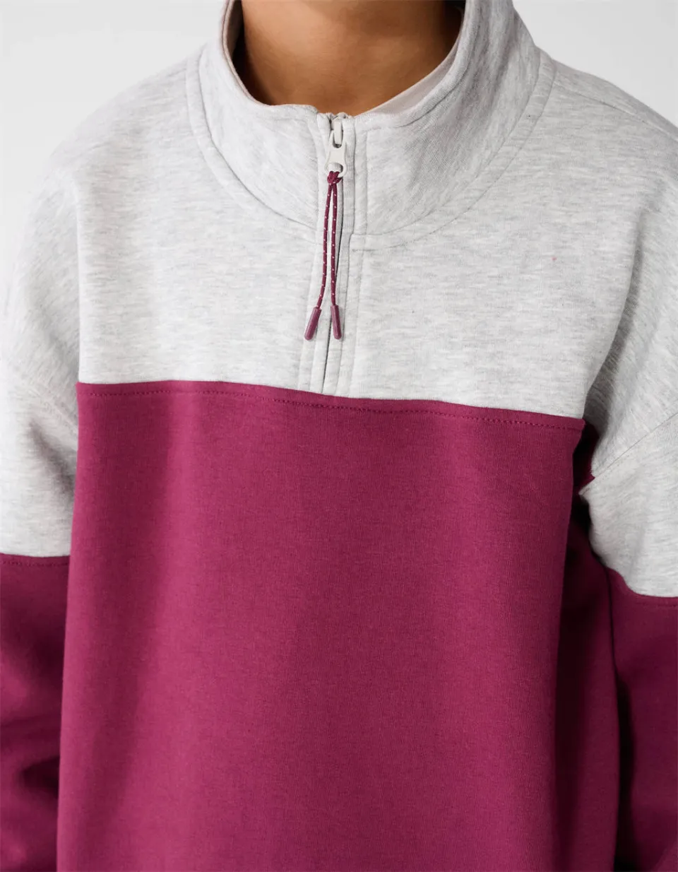 Shoeby sweater - donkerpaars, foto 4