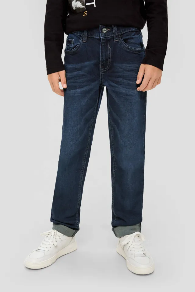 s.Oliver Regular fit jeans dark blue denim, foto 3