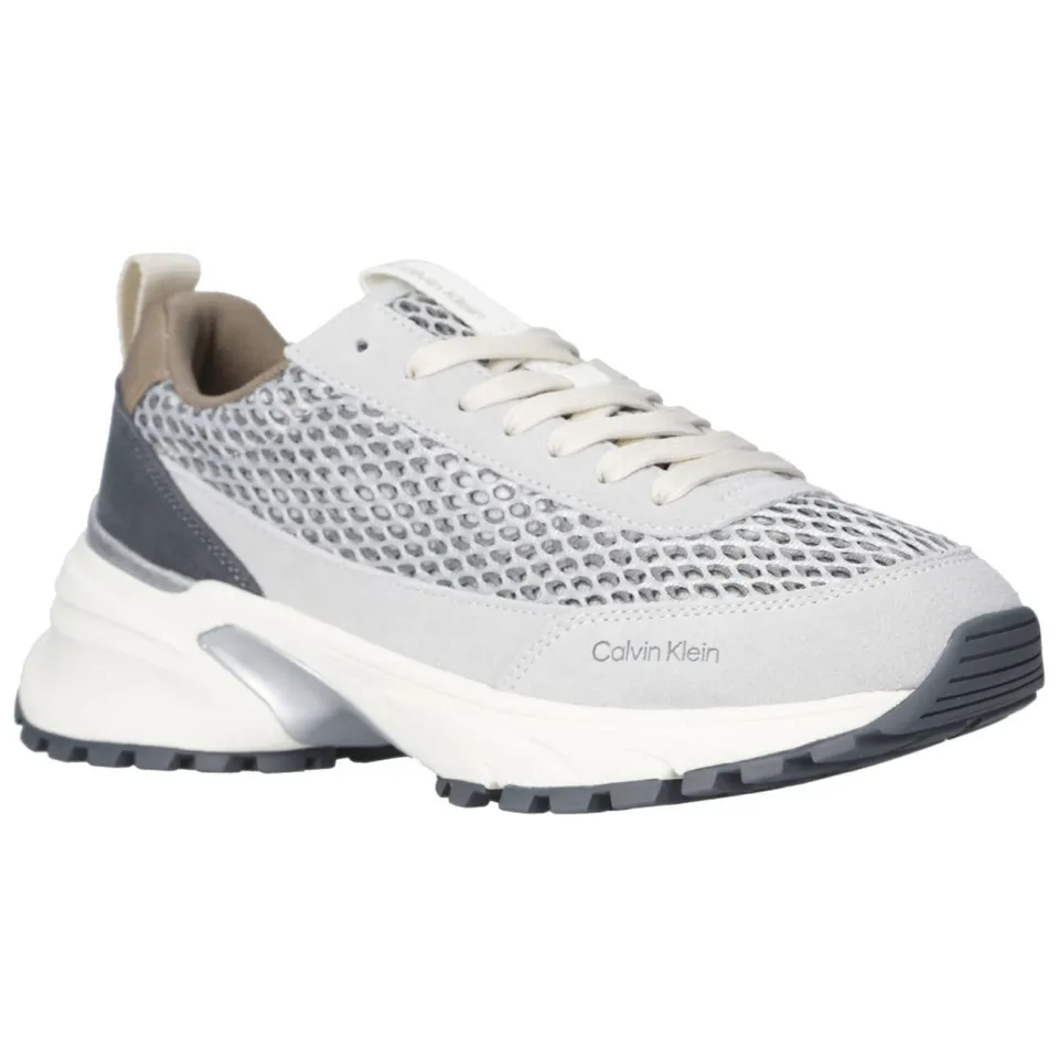 Calvin Klein sneakers zilver/taupe, foto 7