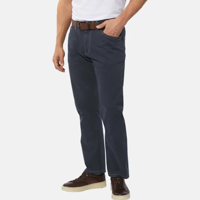 Babista Vestastil regular fit broek donkerblauw