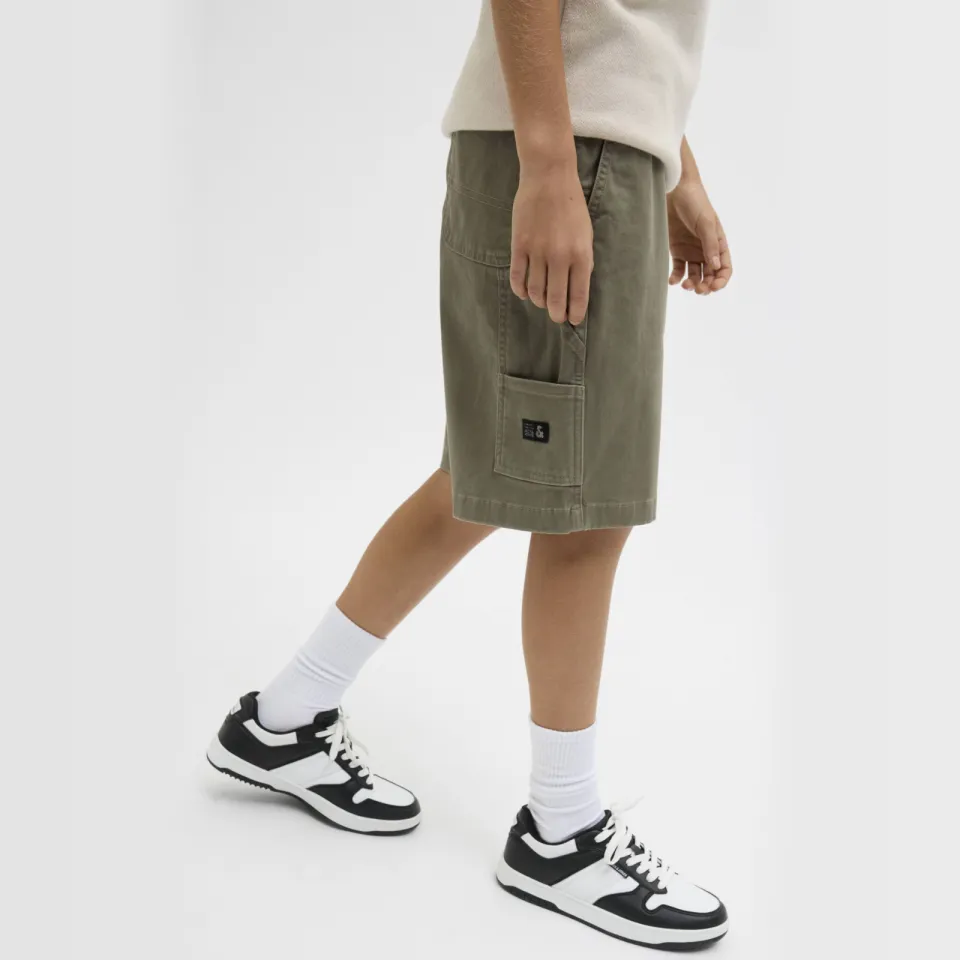 Jack & Jones casual korte broek olijfgroen, foto 7