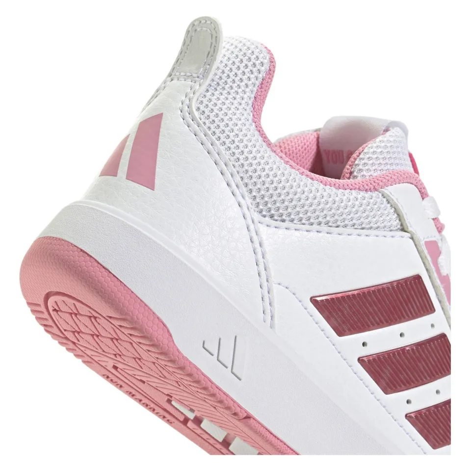 Adidas Sportswear Tensaur Sport imitatieleren leren sneakers 3.0 wit/roze, foto 6