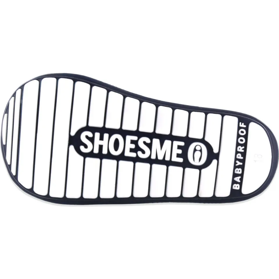 Shoesme BP21W028-D leren babyschoenen zwart/rood, foto 6
