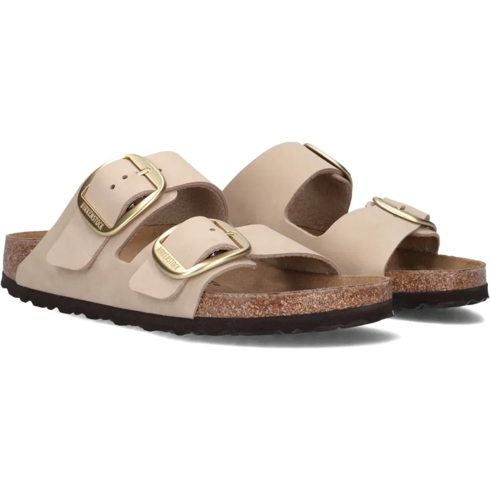 Birkenstock Arizona Big Buckle slippers beige, foto 3