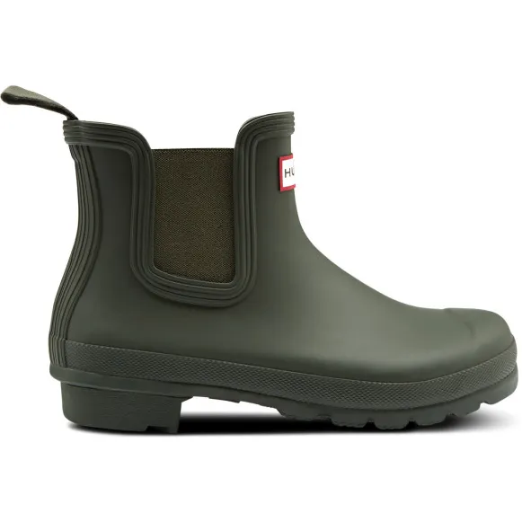 Hunter Boots Women's Original Chelsea - Rubberlaarzen, olijfgroen