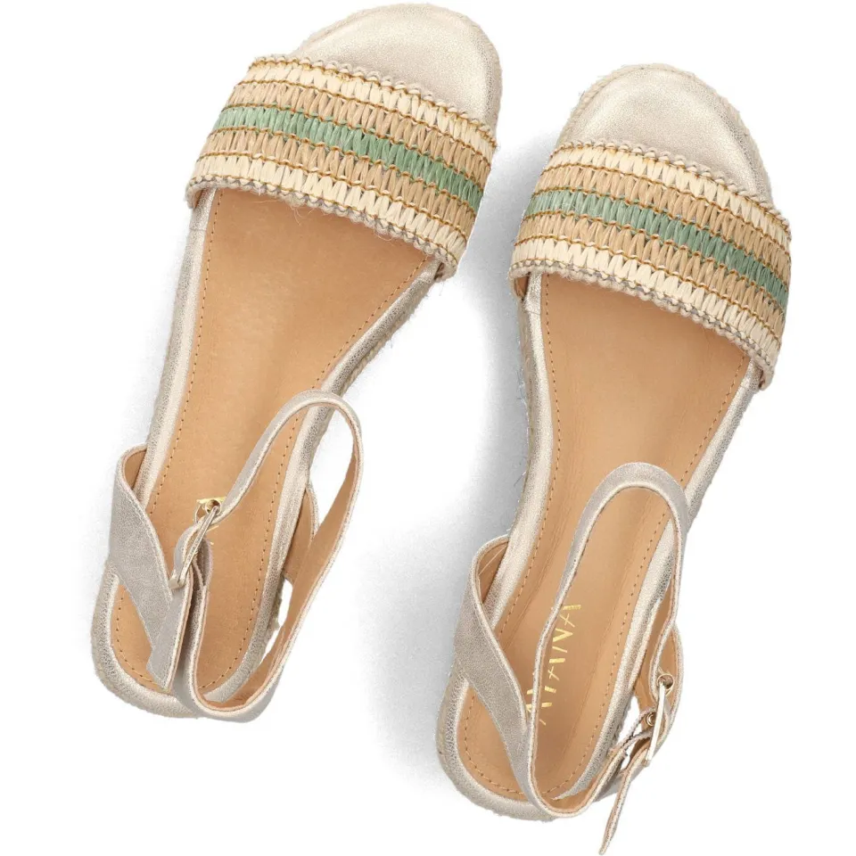 AYANA Sandalen 0047-71 Goud, foto 5
