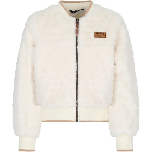 Nono Doris faux fur jas offwhite, foto 2