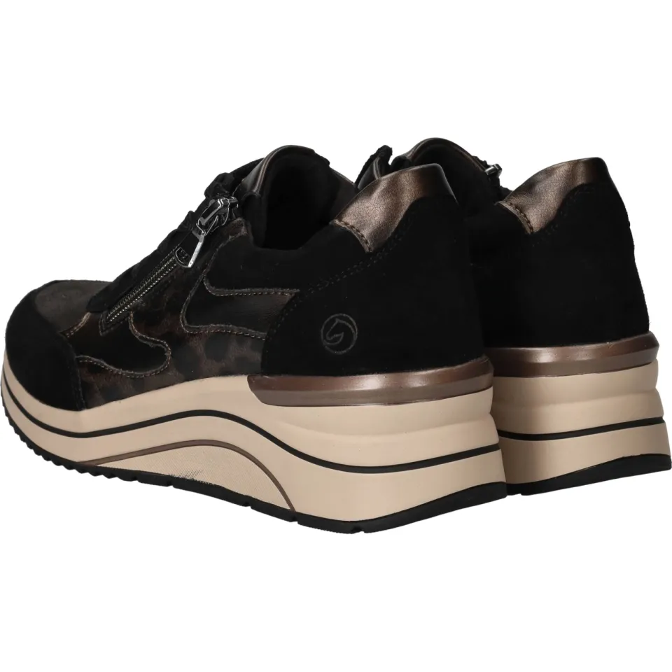 Remonte veterschoenen zwart, foto 6