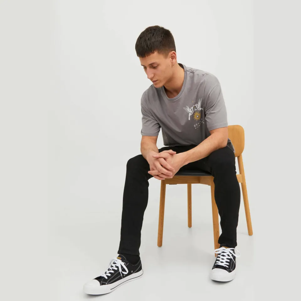 Jack & Jones JEANS INTELLIGENCE skinny jeans JJILIAM mf 773 black, foto 3